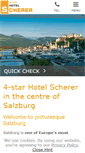 Mobile Screenshot of hotelscherer.at